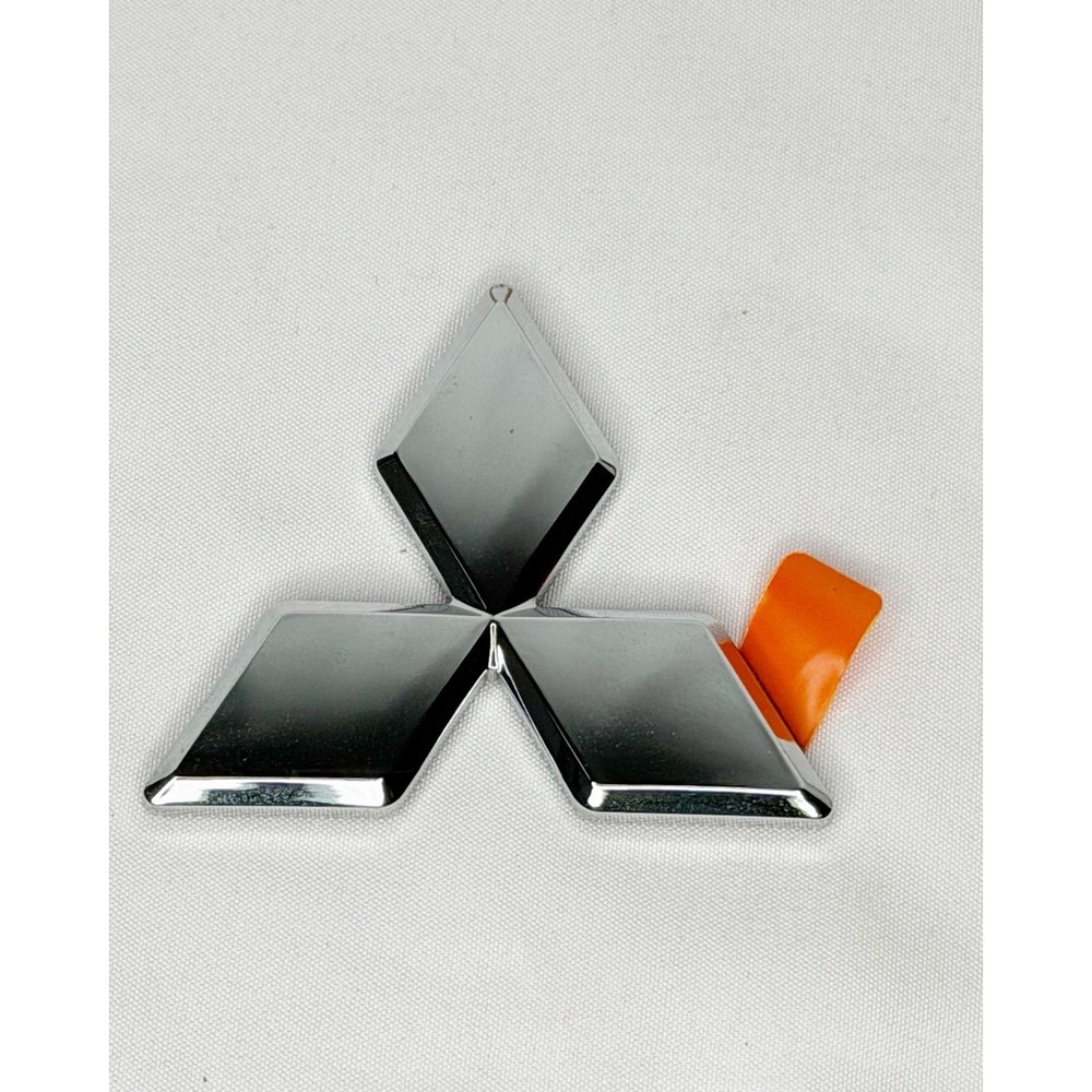 Genuine OEM Mitsubishi MR971389 Three Diamond Chrome Emblem Badge Logo NOS